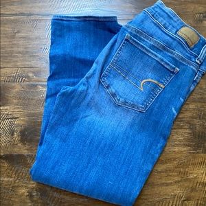 American eagle artisan crop jean